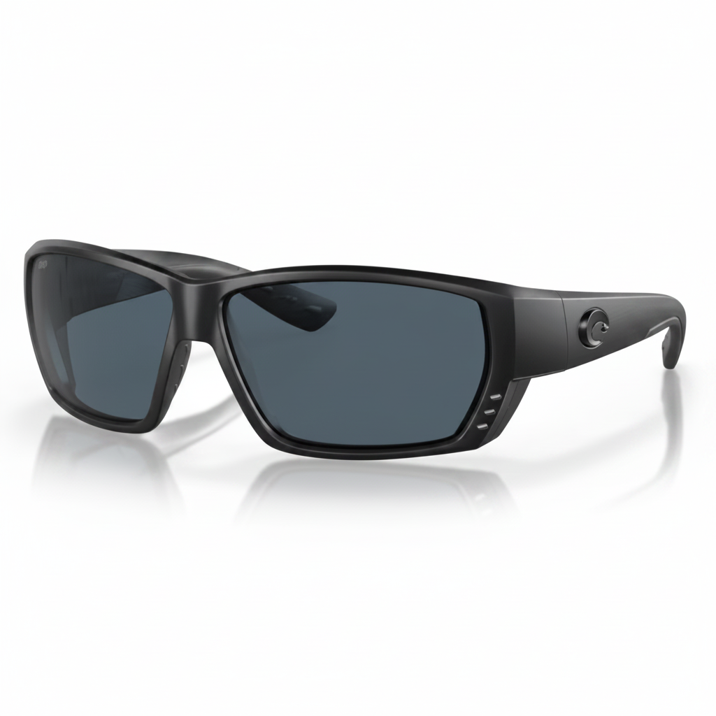Sunglasses Matte Black Gray Smoke Sport 1:1 Product Image