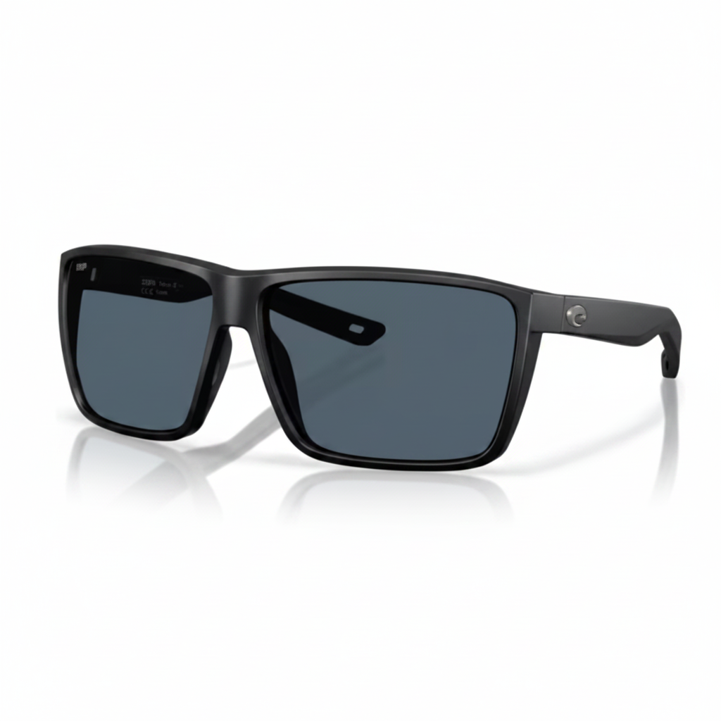 Sunglasses Matte Black Gray Wide 1:1
