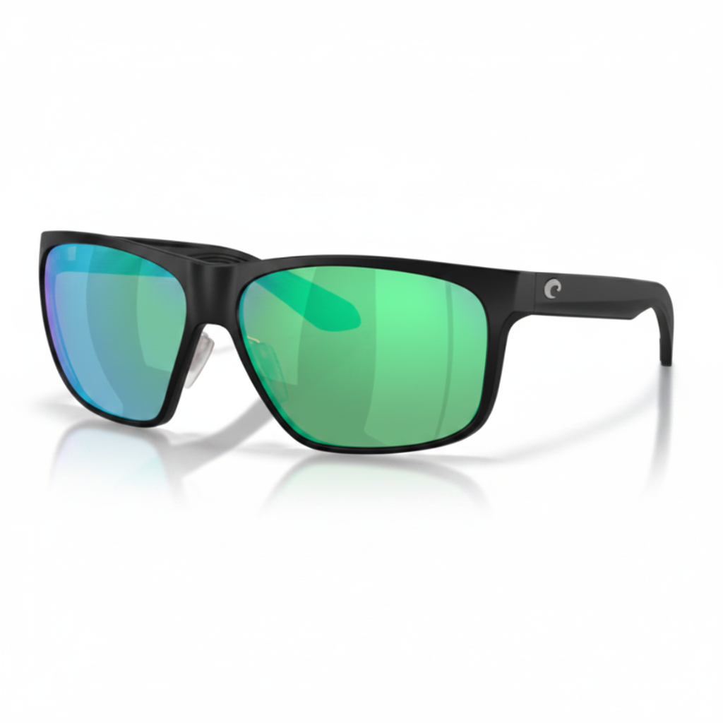 Sunglasses Matte Black Green Mirror 1:1 Product Image
