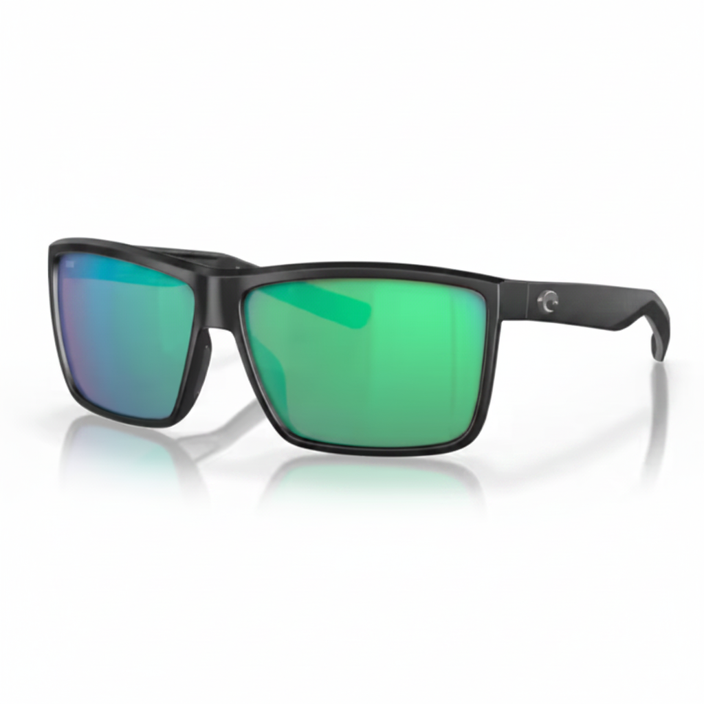 Sunglasses – Matte Black Green Mirror 1:1