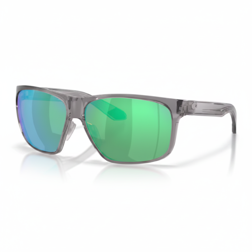 Sunglasses Translucent Gray Green Mirror 1:1 Product Image