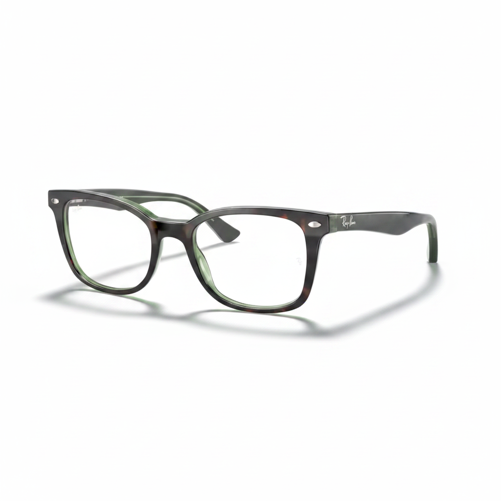 Tortoise & Green Eyeglasses 1:1