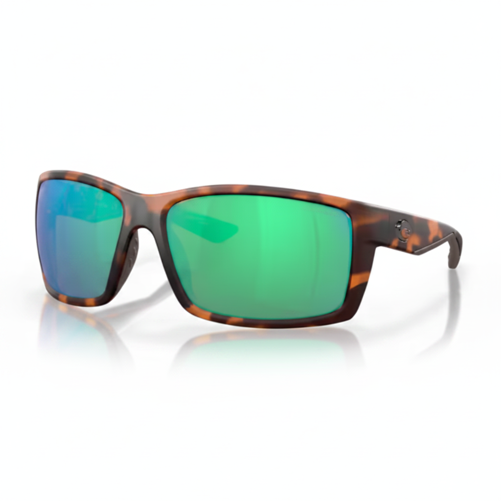 Tortoise Green Mirror Sport Sunglasses 1:1