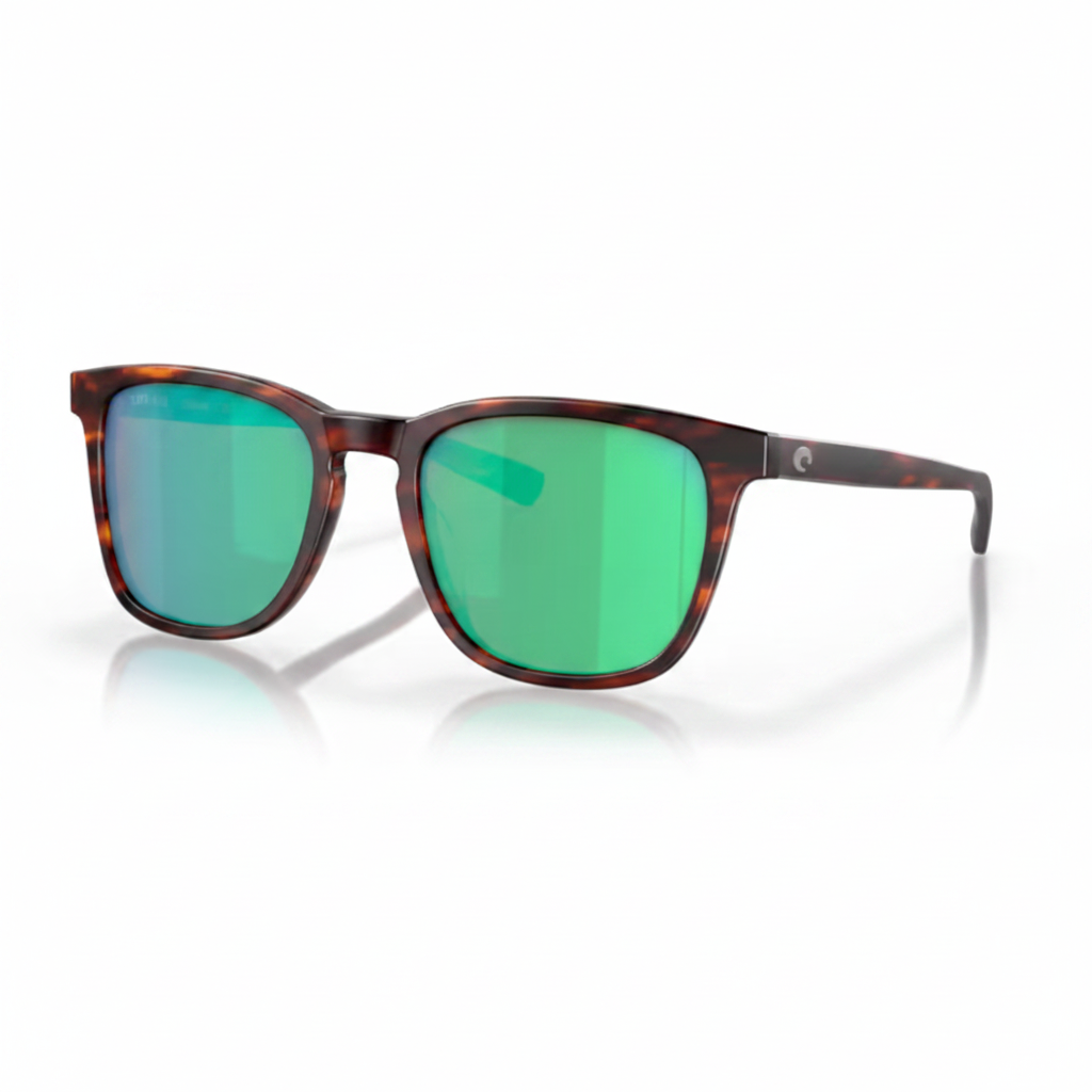 Tortoise Green Mirror Sunglasses 1:1