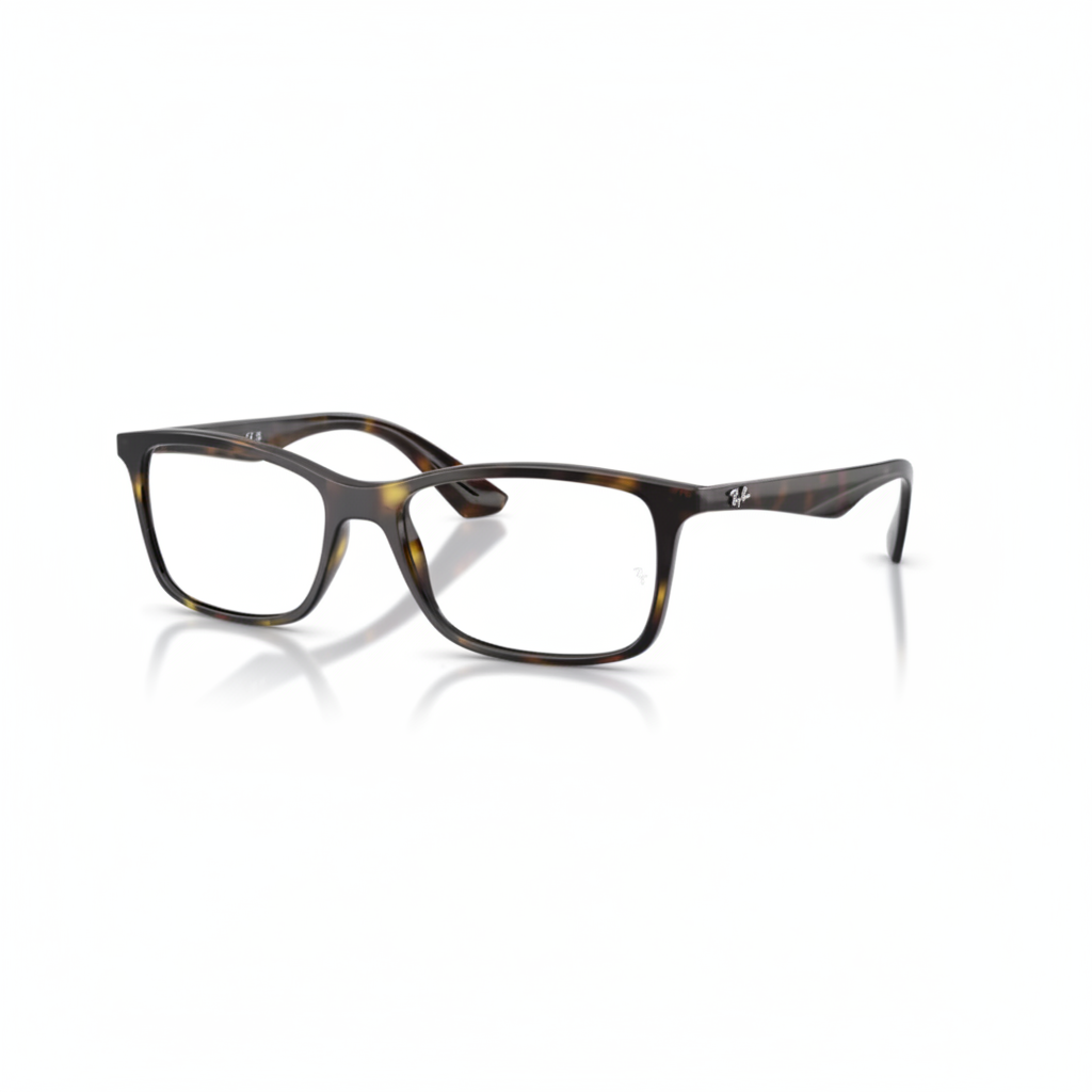 Tortoise Shell Rectangular Eyeglasses 1:1