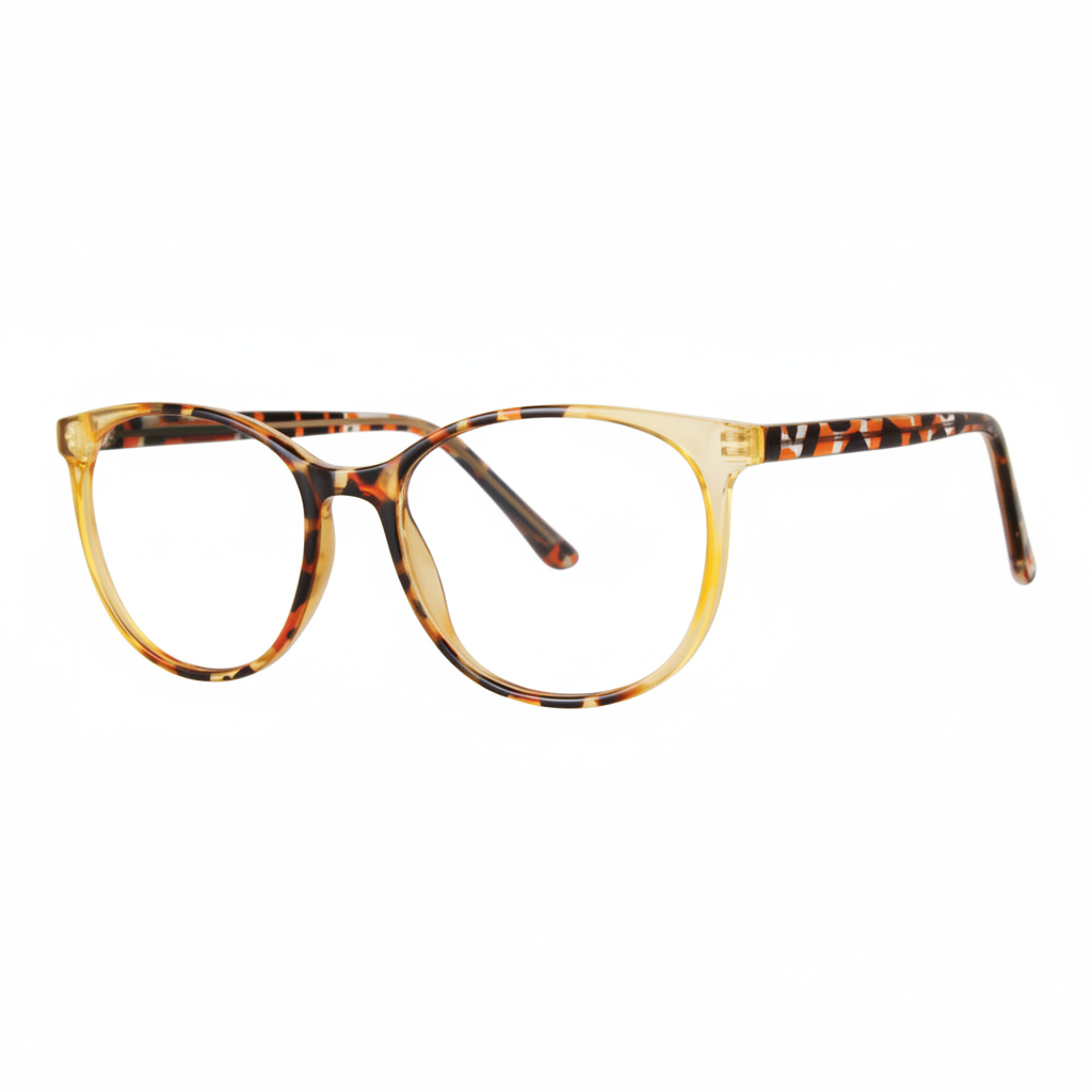 Tortoiseshell Cat-Eye Frames — 1:1