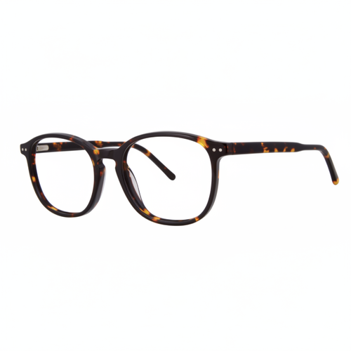 Tortoiseshell Round Frame 1:1