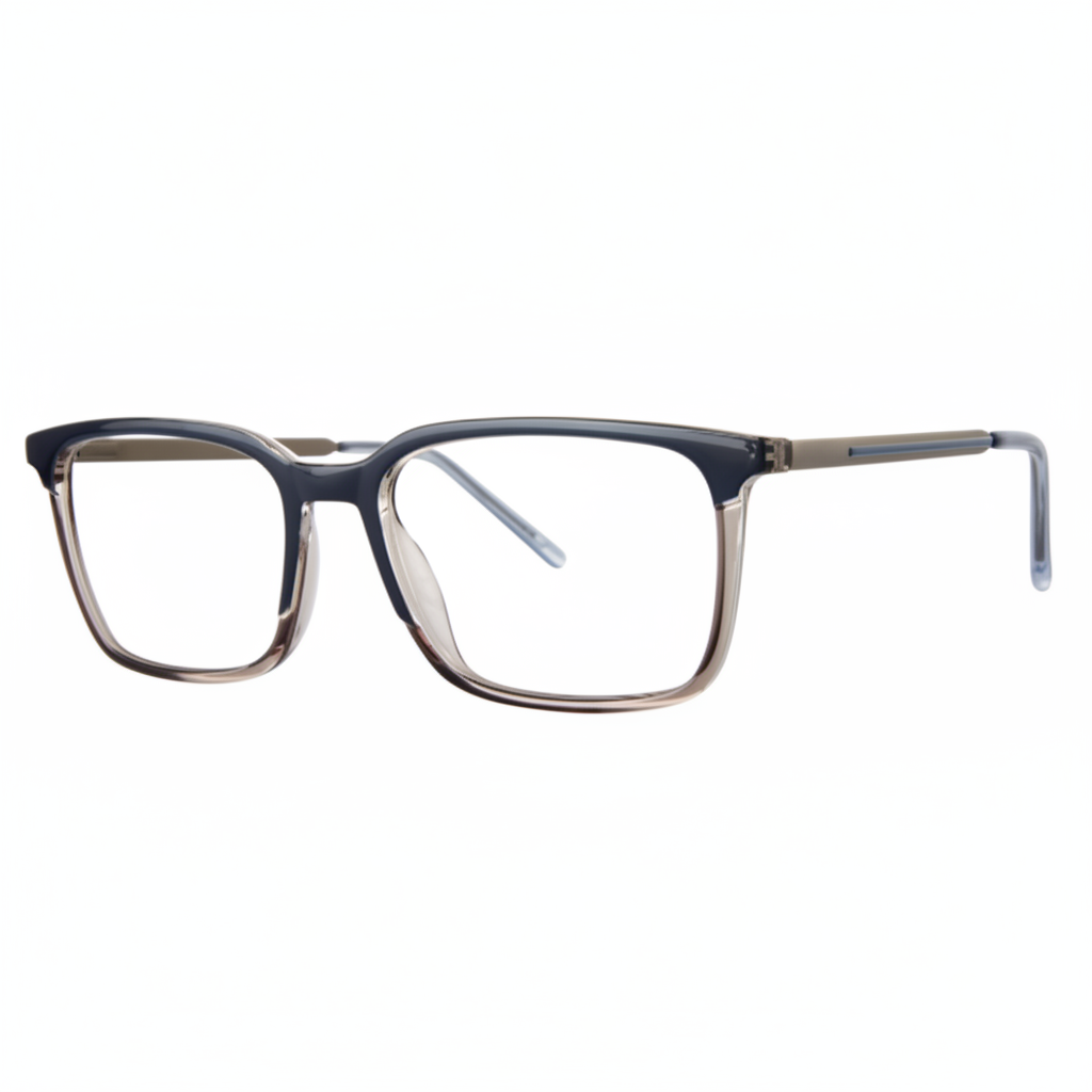 Two-Tone Navy/Grey Frame 1:1